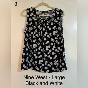 Nine West Floral Tank